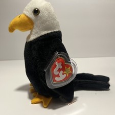 Ty Beanie Baby  BALDY the Bald Eagle (6 Inch) NWT Plush Stuffed Animal Toy USA