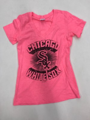 pink white sox shirt