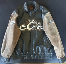 OCC Orange County Choppers Giacca di pelle Uomo 2XL RARA