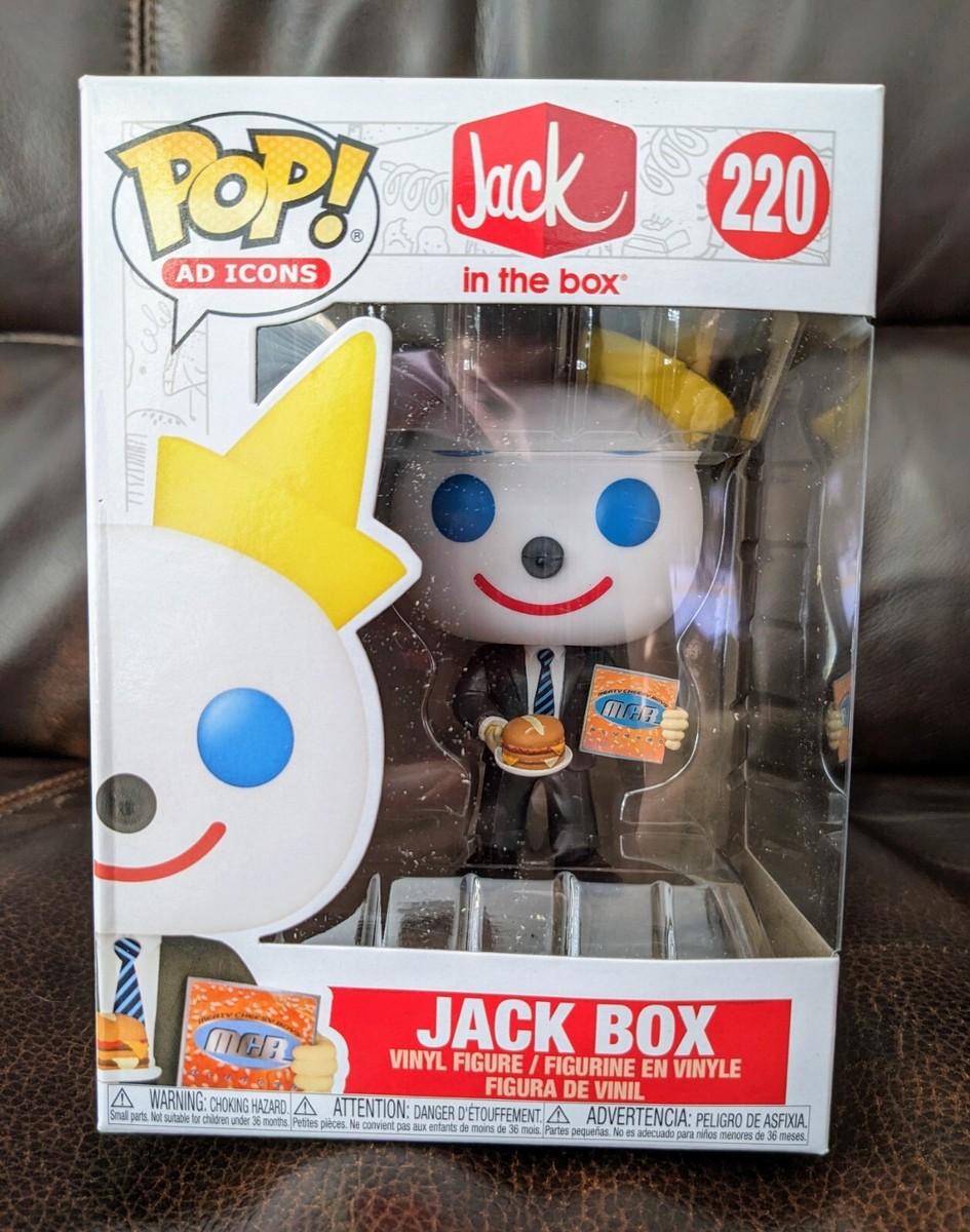 Funko Pop! Jack in the Box Meaty Cheesy Boys: Jack Box 220 W/Pop  Protector*MINT* 889698753616 | eBay
