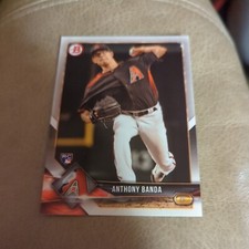 Anthony Banda Tampa Bay Rays 2018 Bowman Rookie Card
