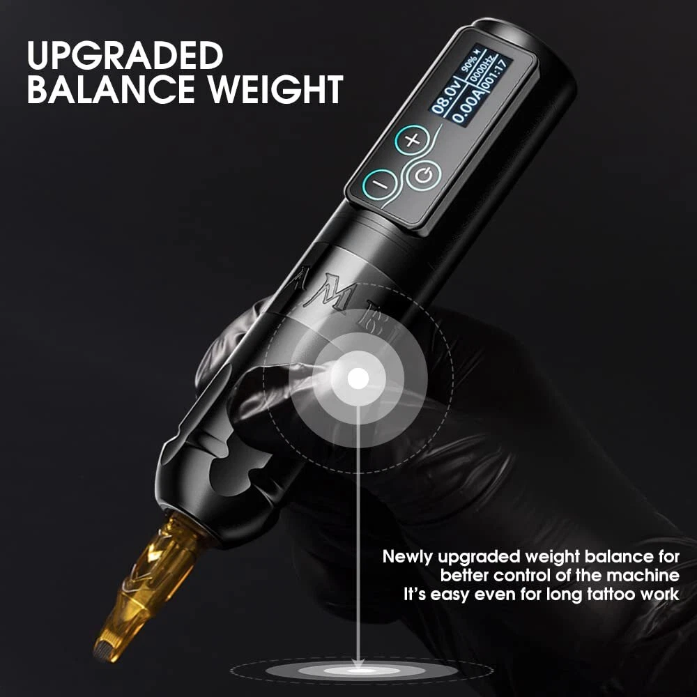 Ambition Wireless Tattoo Machine Rotary Pen Touchscreen Battery Pack 2400mAh LED - product detail image 10