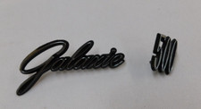 Nos Oem Ford 1963 1964 Galaxie 500 Glove Box Door Emblems Ornaments Scripts