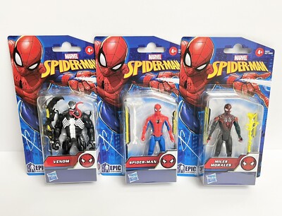 Marvel Epic Hero Series: Spider-Man, Miles Morales, Venom Action