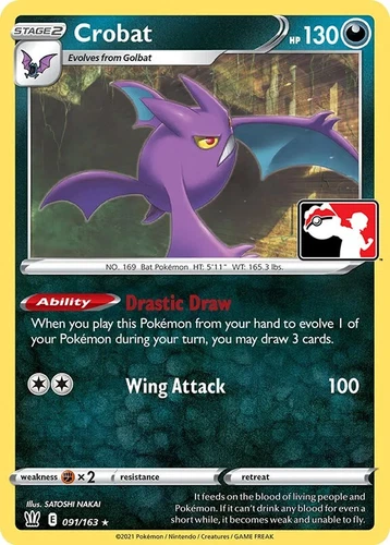 Crobat 091/163 Prize Pack Series Cards