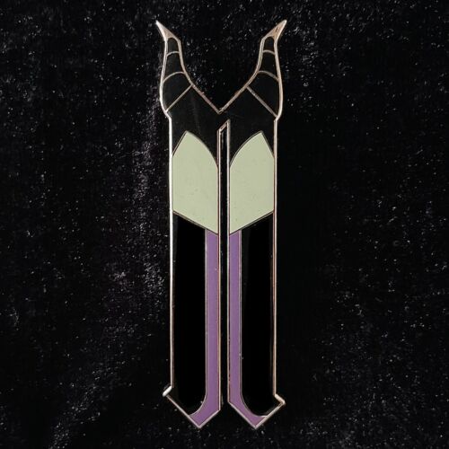 PP Maleficent Alphabet Letter N Villains Framed Set Sleeping Beauty Disney Pin - 第 1/2 張圖片