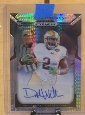 RARE💎2019 Prizm Silver Scaled Holo  /75 Dexter Williams #227 Rookie Auto RC