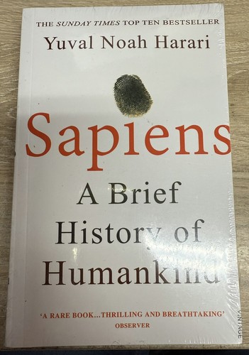 Sapiens A Brief History of Humankind by Yuval Noah Harari NEW Sealed