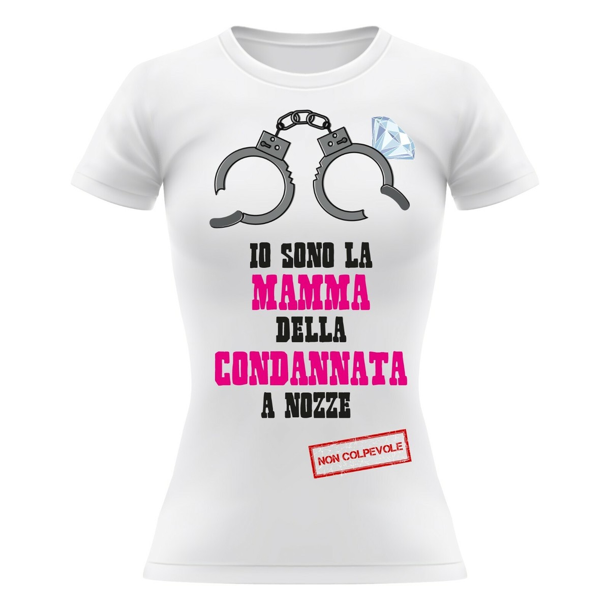 Overthetee Tshirt Addio al Nubilato Futura Sposa Brave Ragazze da Domani Sposa Maglietta Addio al Nubilato Maglietta Divertente Tshirt Sposa Simpatica Idea Regalo Divertente Donna