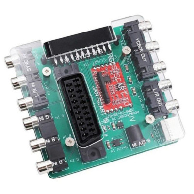 Video Converter RGBS/SCART to YUV YCBCR/S-Video for Dreamcast Retro Console NEW