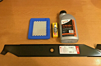 Hayter Harrier 48 Auto Drive Service Kit Luftfilter Zündkerze Motorölblatt