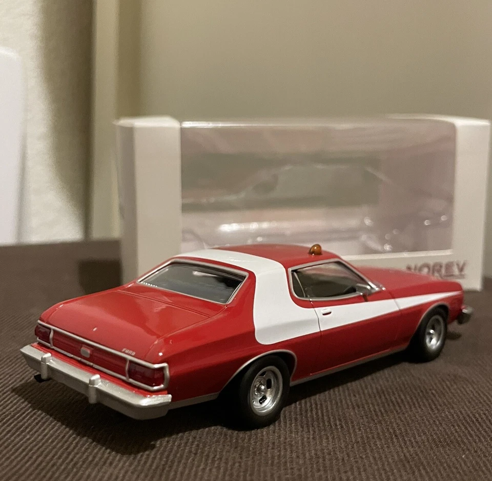 Modellino Norev Ford Gran Torino Starsky e Hutch 1/43 1:43 Metallo, IN Scatola - Immagine 3 di 4