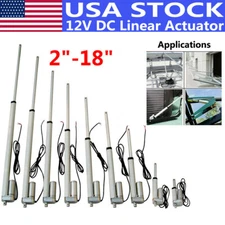 1500N 12V Linear Actuator 5.7mm/s 330lbs Electric Motor for RV Auto Medical Lift