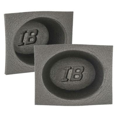 The Install Bay IBBAF68 6'' x 8'' Car Speakers Foam Acoustic Baffle (pair) 6x8