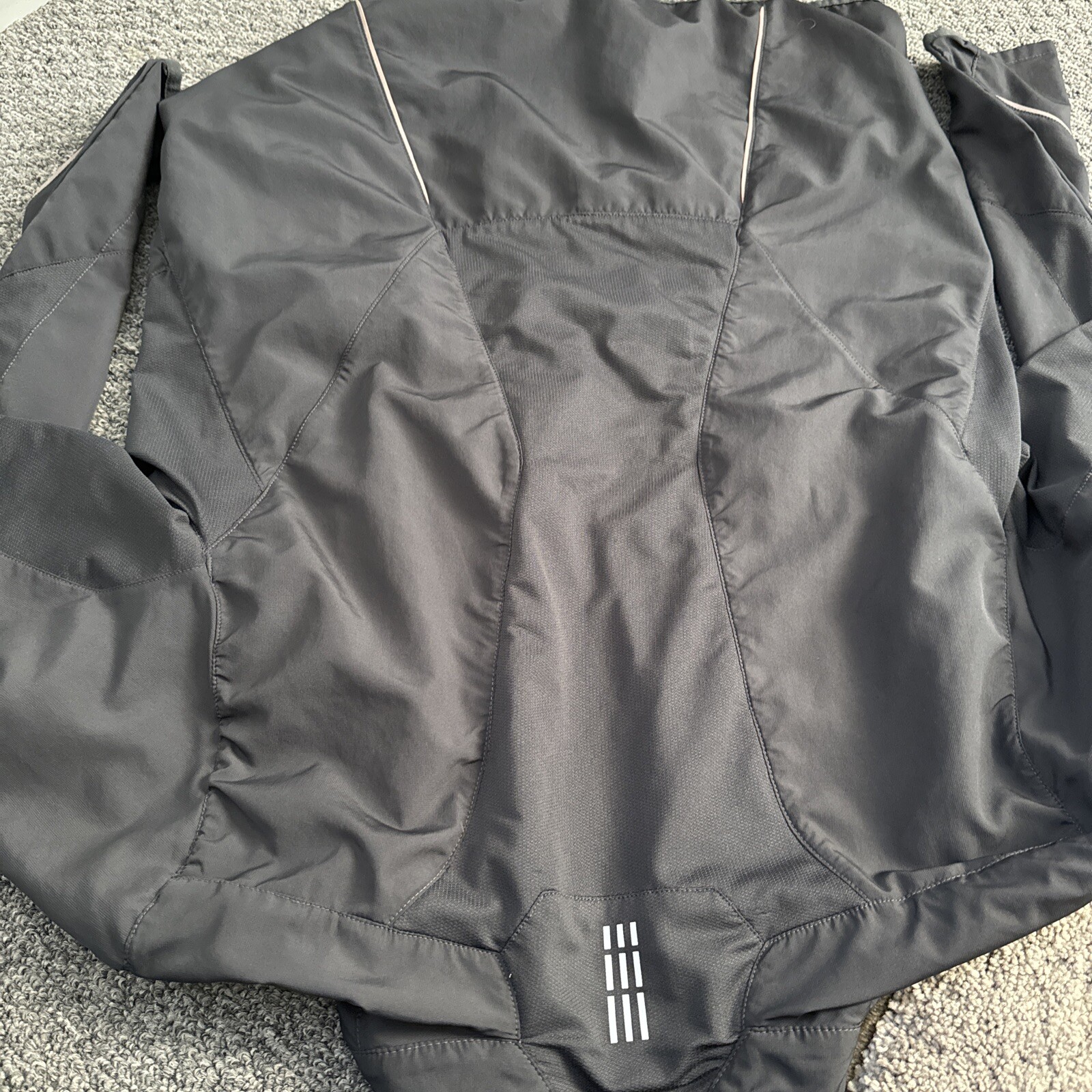 Adidas Men Jacket Large Dark Gray Response Full Z… - image 9