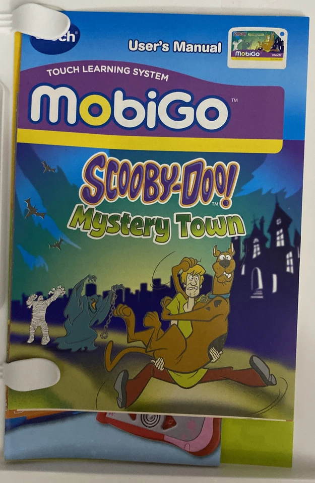 VTech Mobigo Touch Learning System Scooby Doo! Mystery Town Age 5-8 Years CIB - Image 3 of 4