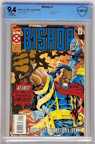 Bishop #1 Marvel 1994 CBCS 9.4 Silver Foil 1st Solo Series