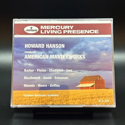 Howard Hanson Conducts American Masterworks [Mercury 5 CD Box Set] SEALED