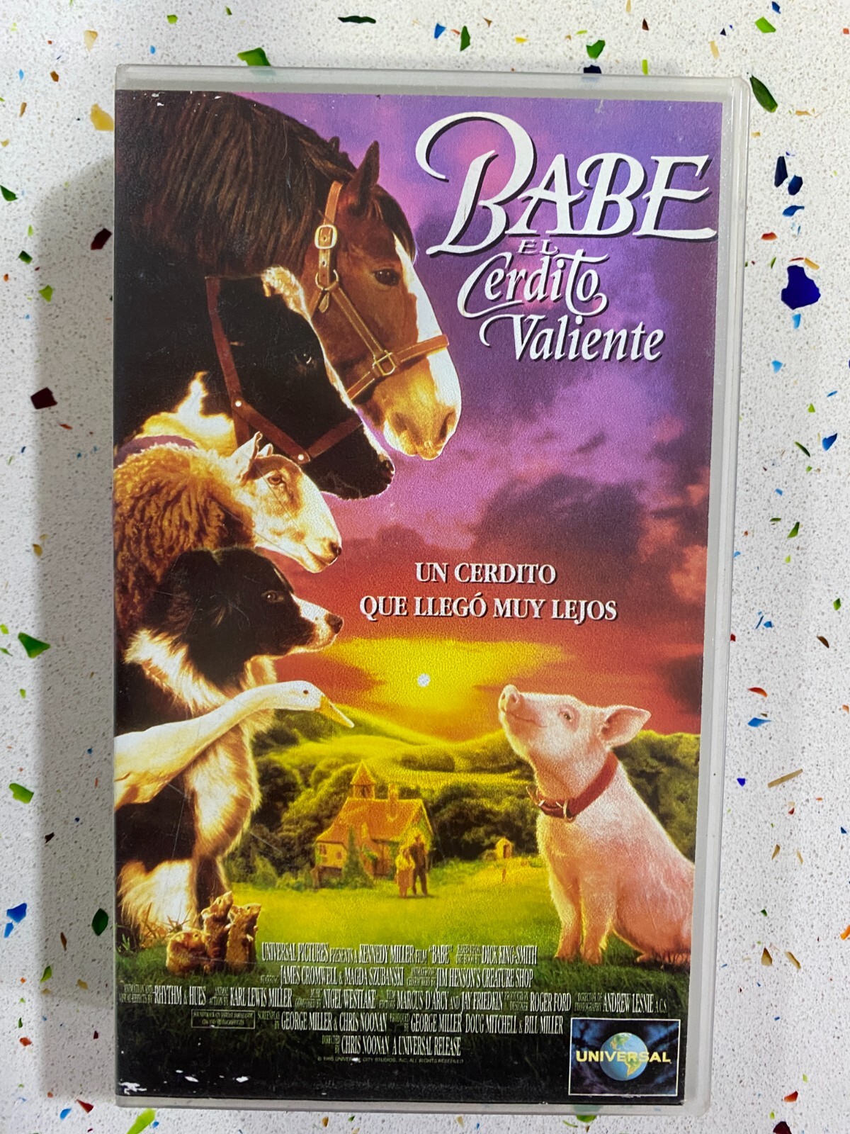 Babe The Brave Pig VHS Comedy - Universal