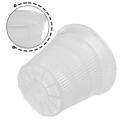 Plastic Flower Pot with Excellent Drainage and Airflow for Root Growth