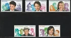 Canada - 2014 #2772a to #2772e, Great Canadian Comedians, S/S singles, MNH