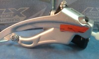 Shimano Deore LX Bk/Sil M570 Neu/Nos MTB Vordere Umwerfer-28,6 Mm-Tp/Ts-8/9S NIB