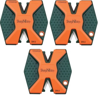 3 PACK AccuSharp SharpNEasy Knife Sharpener Fine and Coarse Ceramic Rods AS335CD