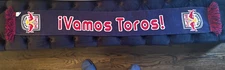 New York Red Bulls Vintage Vamos Toros Scarf Metro Stars Ruffneck Acrylic 45”