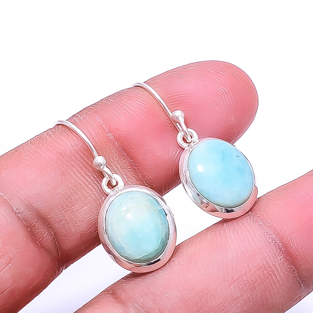 Amazonite -Peru 925 Sterling Silver Earring 1.17