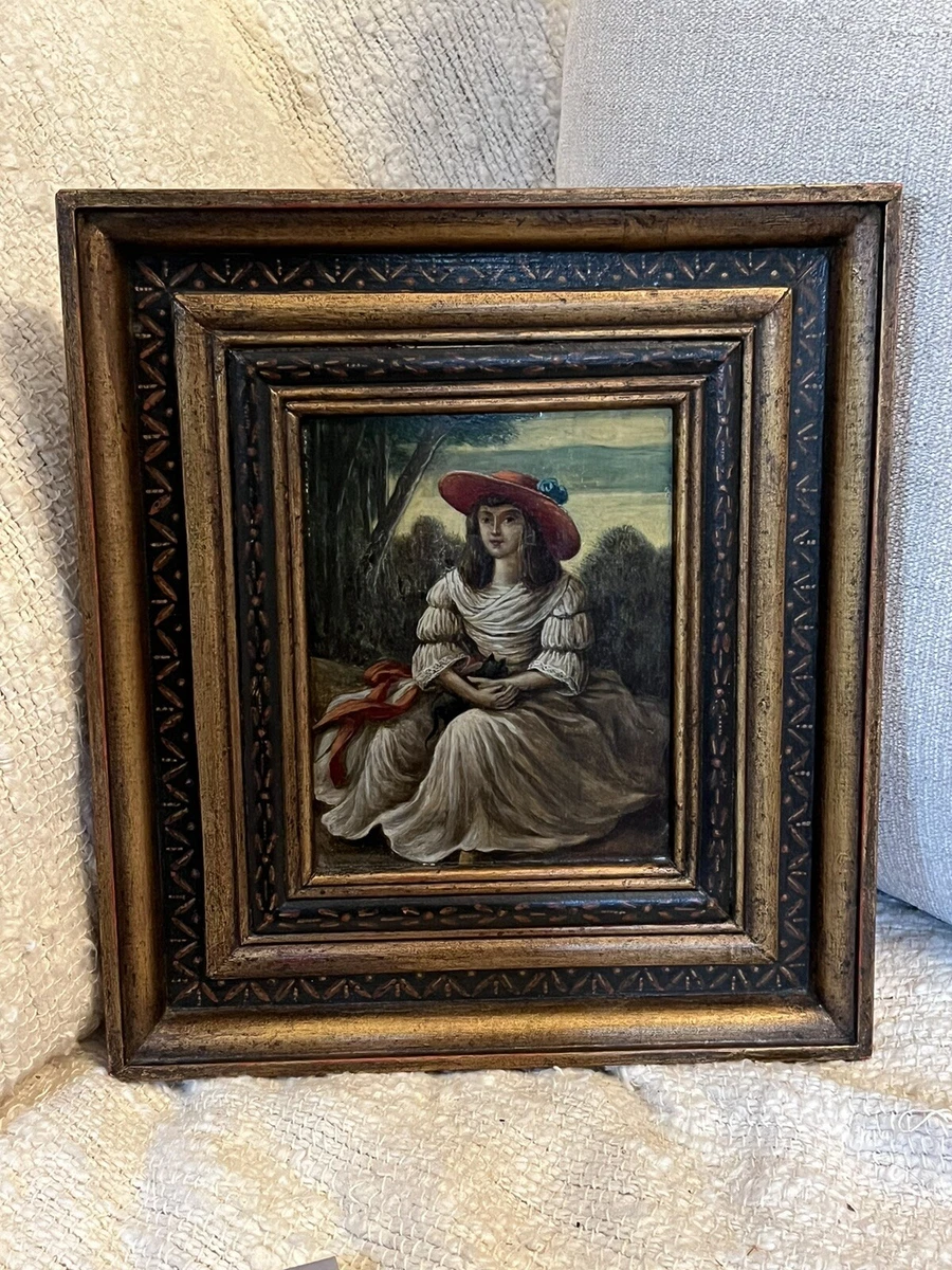 Vintage Girl Painting for sale | eBay