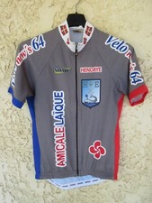 Maillot cycliste HENDAYE PAYS BASQUE IN INVERSE shirt camiseta zip intégral M