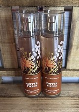 Bath  Body Works Copper Fields Fine Fragrance Body Mist Spray Set of 2 8oz