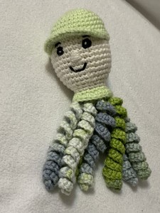 Crochet Pulpo Edredon Para Recien Nacidos Bebes Prematuros Juguete Suave De La Ducha De Bebe Ebay