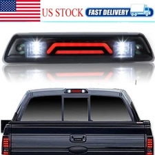 Smoke 3rd Third Brake Light LED Rear Roof Reverse Cargo Lamp For 09-14 FORD F150