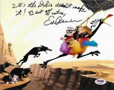 Ed Asner Signed 8x10 Photo Autographed PSA/DNA Disney Pixar Up w/ Inscription 94 Ed Asner Signed 8x10 Photo Autographed PSA/DNA Disney Pixar Up w/ Inscription 94