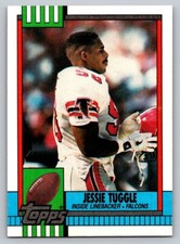 1990 Topps - #479 Jessie Tuggle (RC)