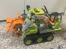 Lego Power Miners Crystal Sweeper 8961 W/ Manual & Minifigures