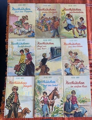 Nesthäkchen Komplette Bücherreihe Else Ury 9 Bücher