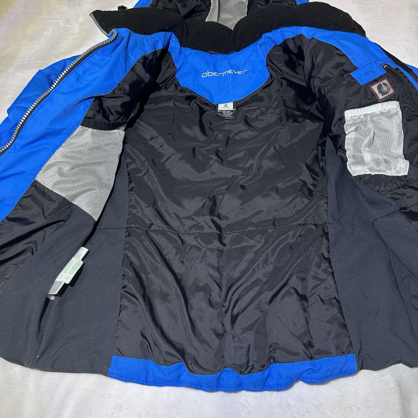 Obermeyer Circuit Down Ski Jacket Winter Hooded O… - image 4