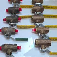 Apollo 807 1/2 in Brass Manual Gas Ball Valve...
