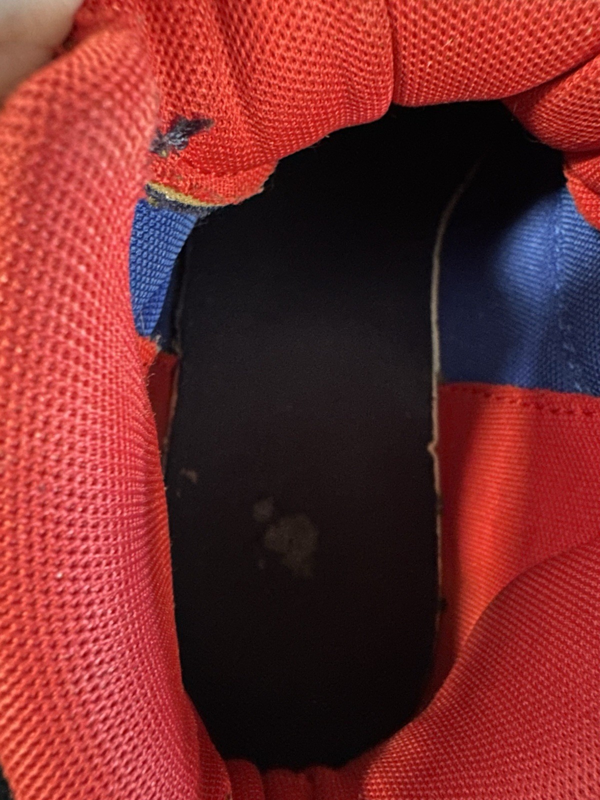 Under Armour UA Spotlight Franchise 4 RM Football Cleats Size 6Y Flag USA Blue thumbnail 8