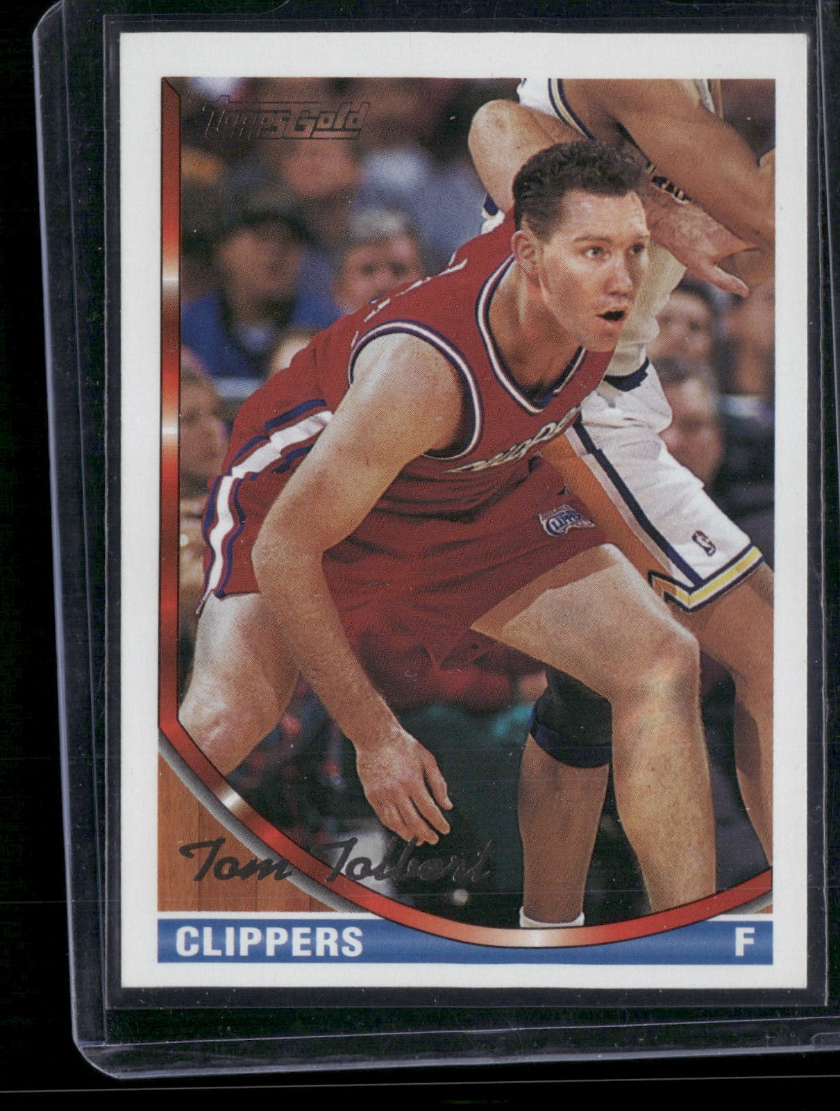 Tom Tolbert 1993-94 Topps #369 Gold Los Angeles Clippers