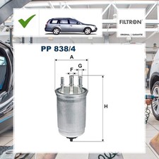 Filtron Kraftstofffilter FORD MONDEO III Turnier (BWY) 2.0 TDCi