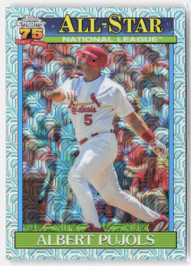 2026 Topps #91ASC-16 Albert Pujols 1991 Topps Baseball 35th Anniversary Chrome