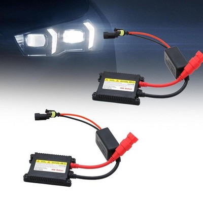 2PCS DC 12V 35W Ultrathin HID Ballast Ultra Slim Xenon Headlight Stabilizer