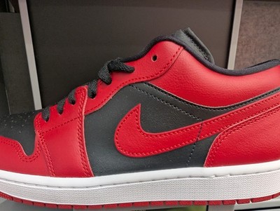 Nike air jordan 1 low Gym red/black-white     EUR 43, Neu, Gewerblich