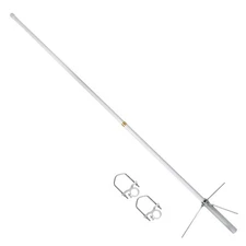 Amateur Base Station Antenna Dual Band UV 2Meter 70cm Fiberglass Mobile Radio...