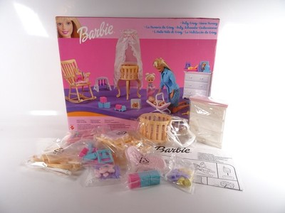 Vintage Barbie Spielset Baby Krissy Home Nursery Mattel #6779 OVP selten (20097)