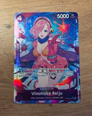 ONE PIECE TCG - PRB01 Vinsmoke Reiju OP06-063 Alternate Art NEAR MINT EN 2024