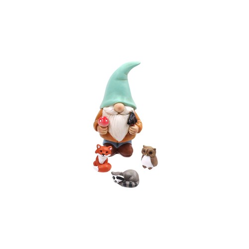 Mini Gnome with Garden Tool Decoration by Ashland® - Picture 2 of 3
